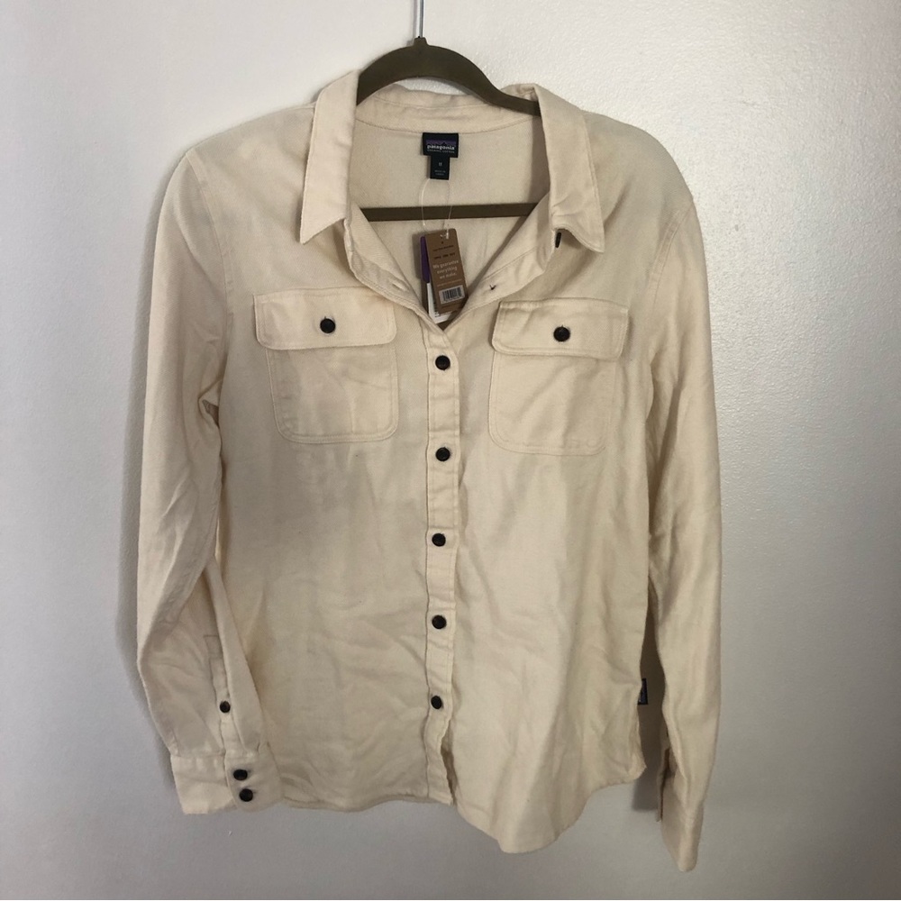 Patagonia Long-Sleeve Midweight Fjord Flannel Shirt